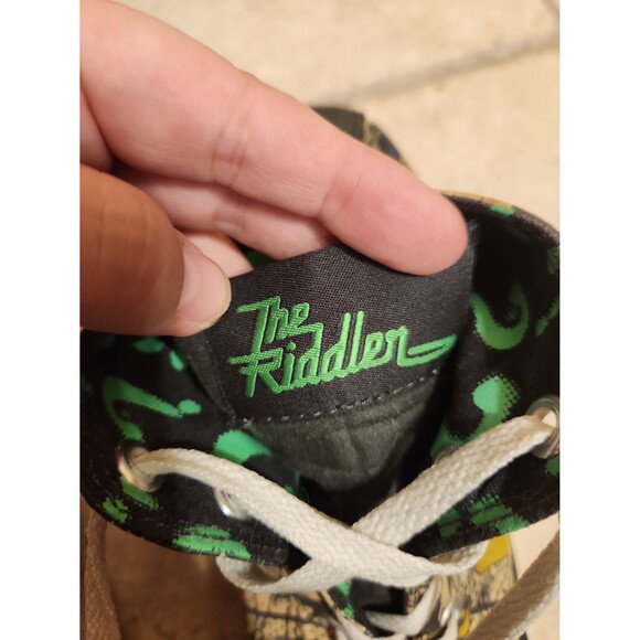 Converse Chuck Taylor "The Riddler" DC Comics Hi Top Sneakers Men's 9 Women's 11 - Picture 10 of 12